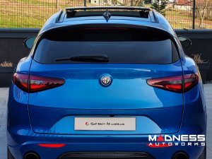 Alfa Romeo Stelvio Roof Spoiler - Carbon Fiber - Stile Italia 